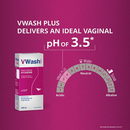 VWash Plus Expert Intimate Hygiene - 100ml