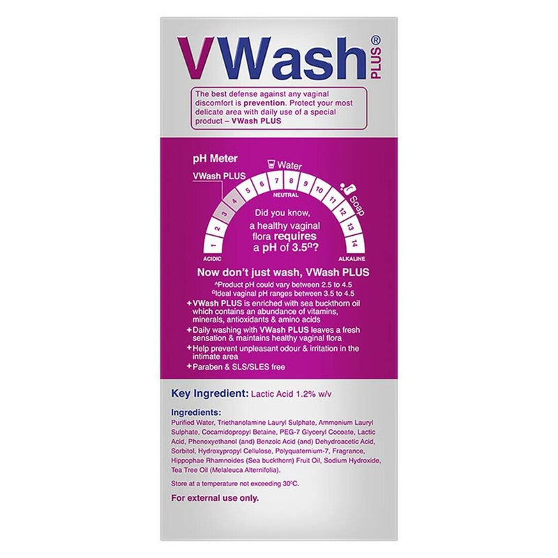 VWash Plus Hygiene Liquid Wash (200 ml)