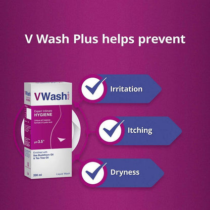 VWash Plus Hygiene Liquid Wash (200 ml)