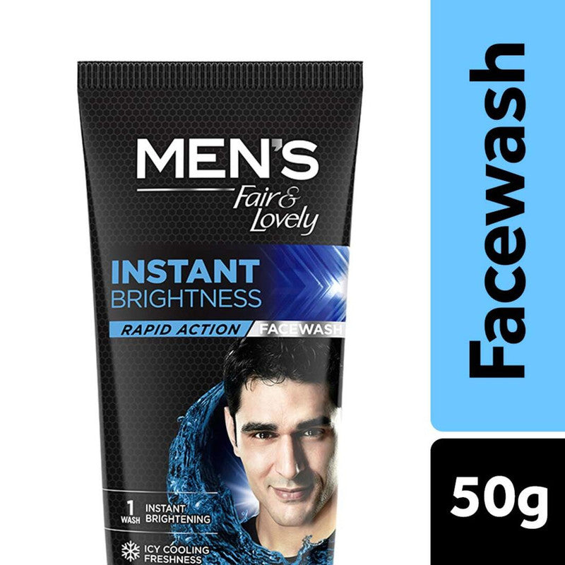 Fair & Lovely Instant Fairness Rapid Action Face Wash 50g - Pack of 4