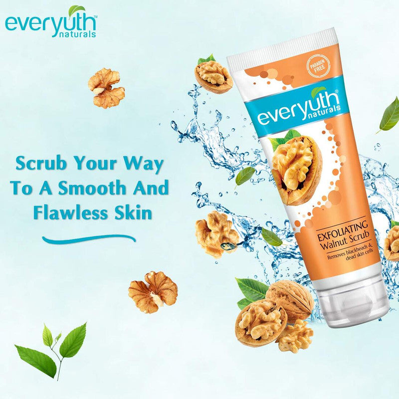 Everyuth Naturals Exfoliating Walnut Scrub, 25g