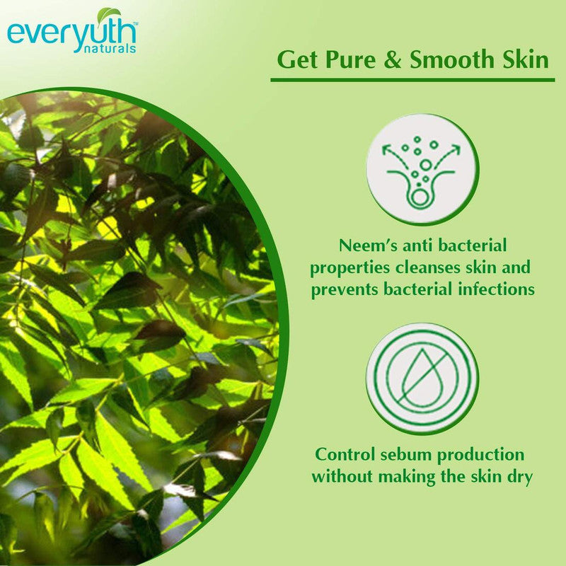 Everyuth Naturals Purifying Neem Face Wash 50g - Pack Of 1