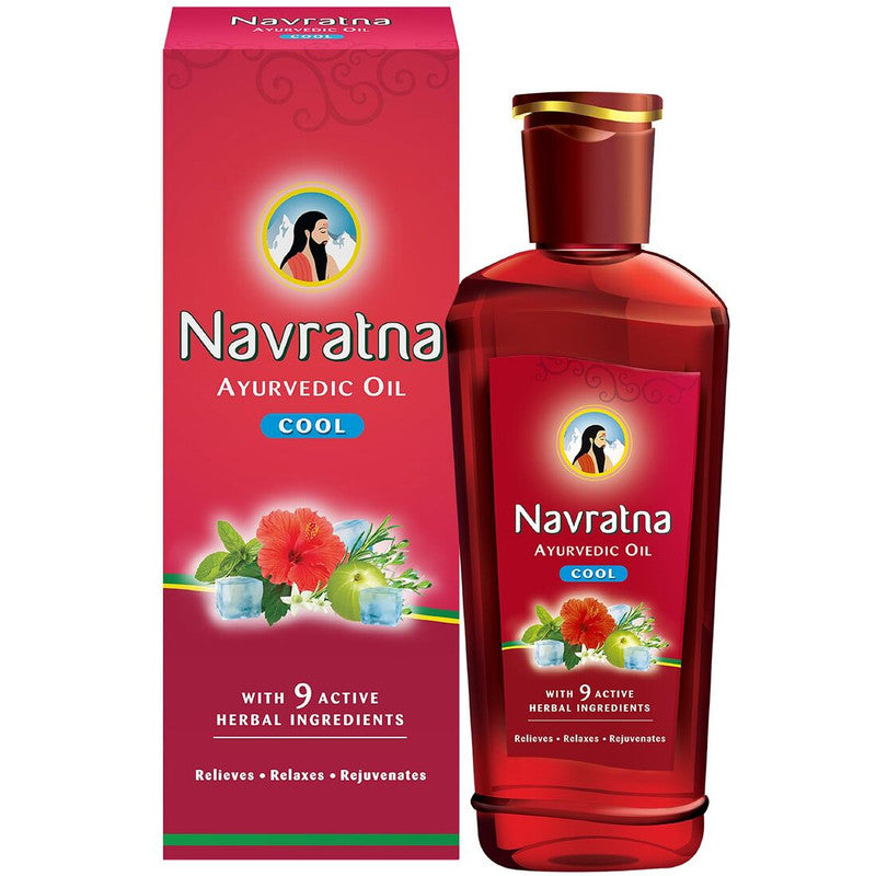 Navratna Ayurvedic Cool Oil - 180ml