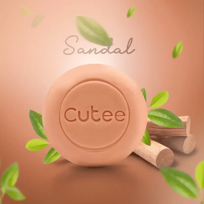 Cutee Sandal Soap - 100g
