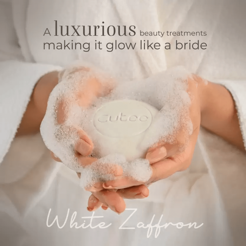 Cutee The Beauty Soap White Zaffron - 100gm