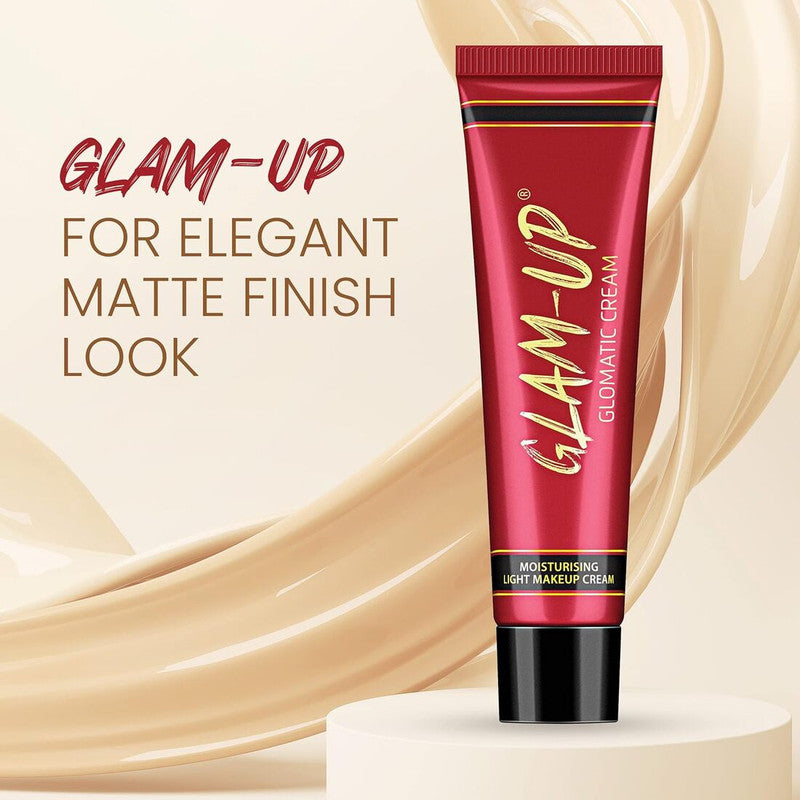 Glam Up Glomatic Moisturising Light Makeup Cream - 25g