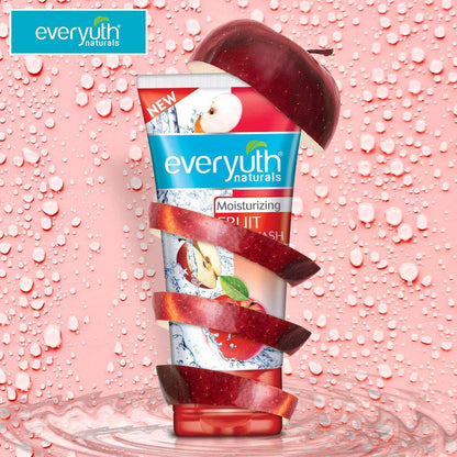 Everyuth Naturals Moisturizing Fruit Face Wash with Apple Extracts (50 g)