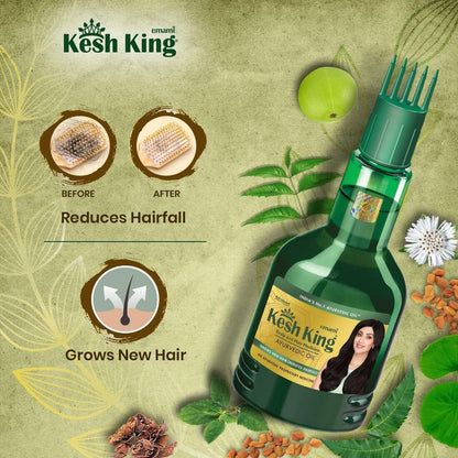 Kesh King Ayurvedic Scalp and Hair Oil - 50ml