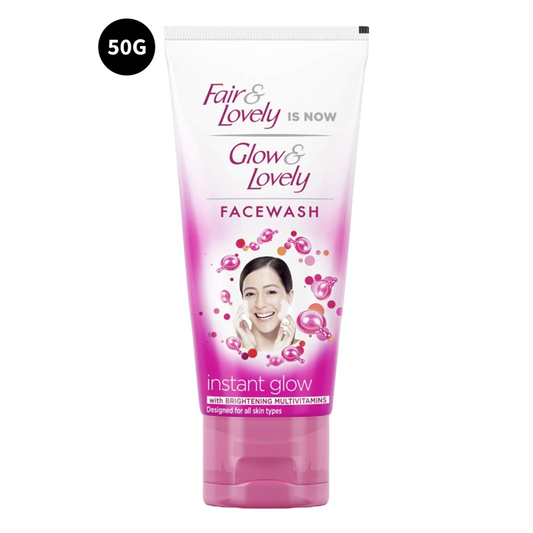 Fair & Lovely Instant Glow Face Wash with Fairness Multivitamins 50 g