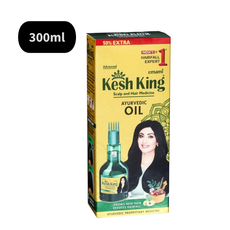 Kesh King Ayurvedic Herbal Hair Oil for Strong Hair & Loss Treatment 300 ml