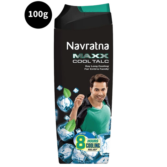 Navratna Herbal Maxx Cool Talc - (100g)