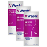 VWash Plus Intimate Hygiene Wash - Pack Of 3 (100ml)