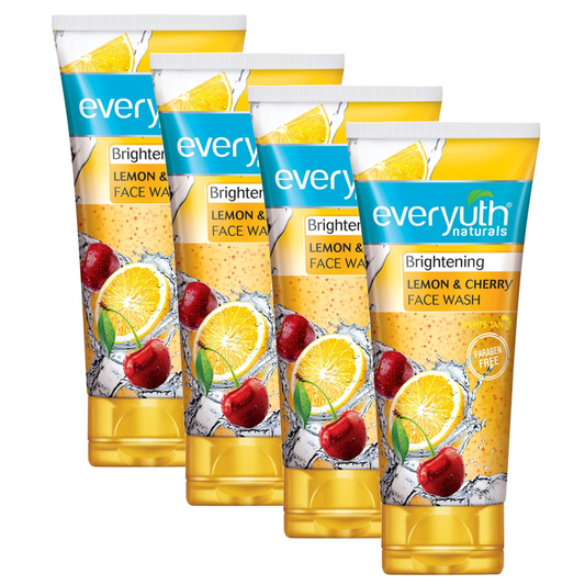 Everyuth Naturals Lemon Face Wash, 50 g - Pack Of 4