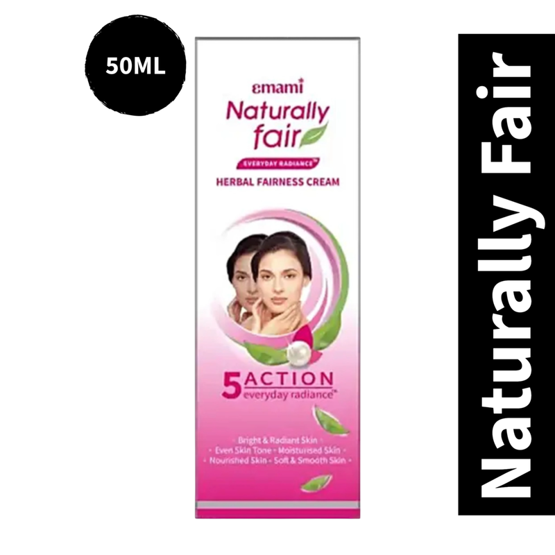 Emami Naturally Fair Everyday Radiance Herbal Fairness Cream 50ml