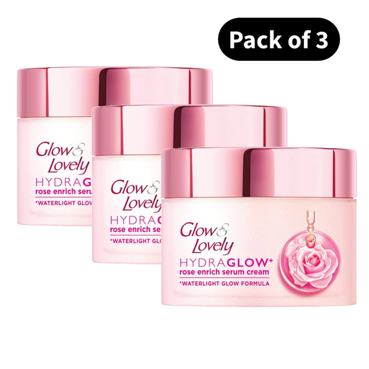 Glow & Lovely Hydra Glow Face Cream 25G (Pack of 3)