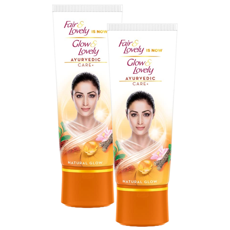 Fair & Lovely Natural Ayurvedic Care+ Face Cream - 25g (Pack Of 2)