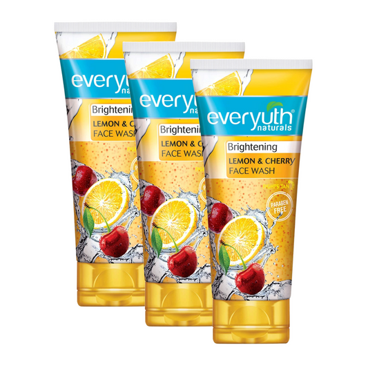 Everyuth Naturals Lemon Face Wash, 50 g - Pack Of 3