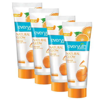 Everyuth Naturals Orange Peel Off Skin 30g - Pack Of 4