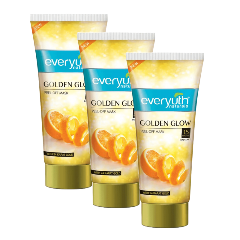 Everyuth Golden Glow Peel-Off Mask 50g - Pack Of 3