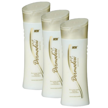 Dermadew Moisturising Shampoo - 80ml (Pack Of 3)