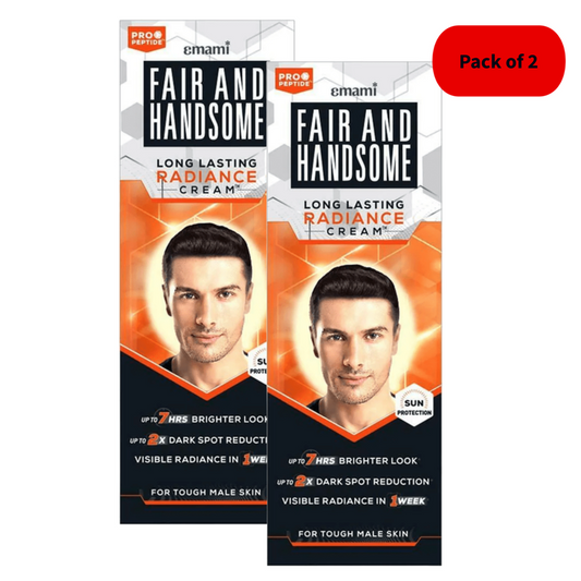 Emami Fairness Cream Fair & Handsome For Men - 30g (Pack Of 2)