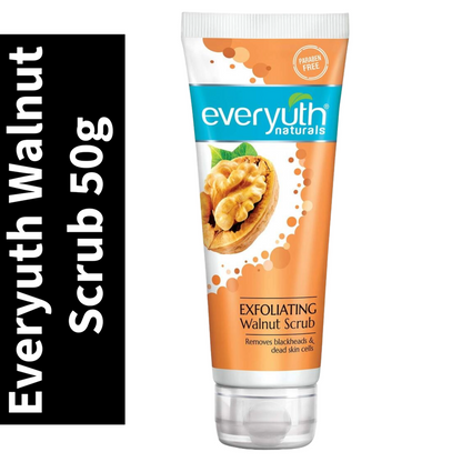 Everyuth Naturals Exfoliating Walnut Scrub, 50g