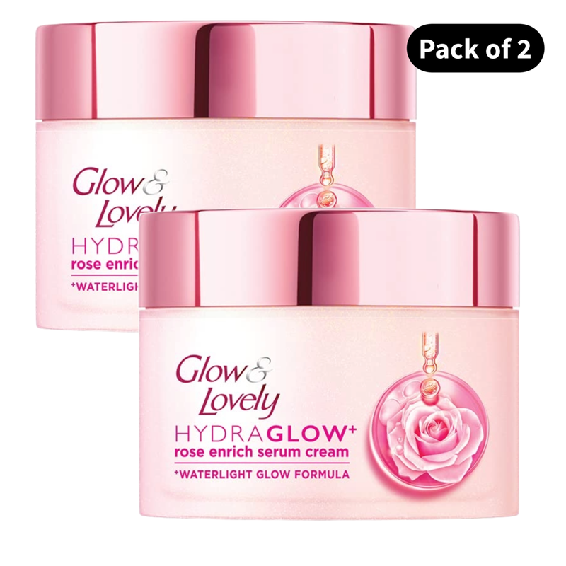 Glow & Lovely Hydra Glow Face Cream 25G (Pack of 2)