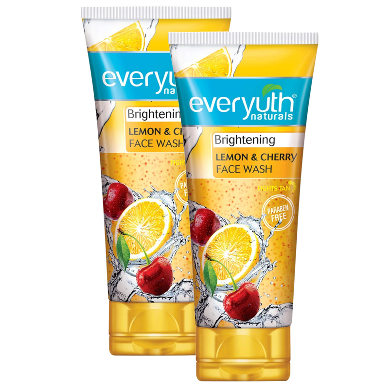 Everyuth Naturals Lemon Face Wash, 50 g - Pack Of 2