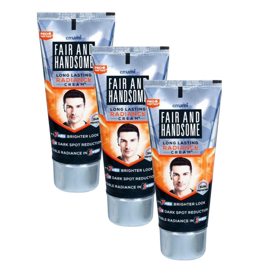 Emami Fair and Handsome Fairness Cream for Men - 8g (Pack Of 3)