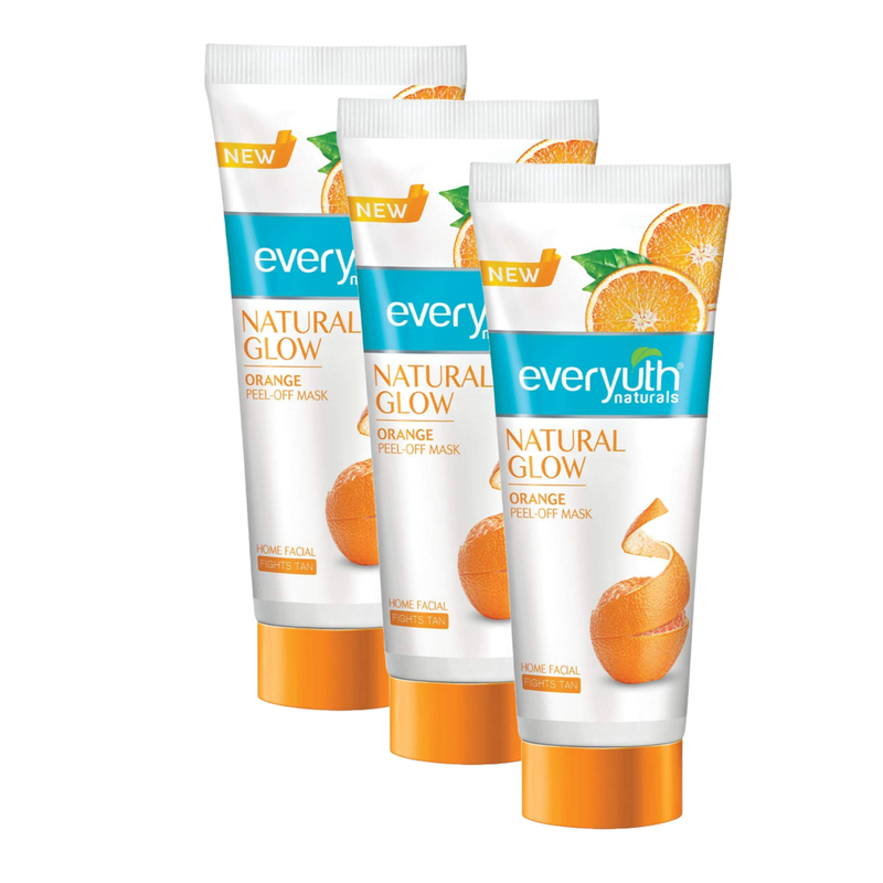 Everyuth Naturals Orange Peel Off Skin 50g - Pack Of 3