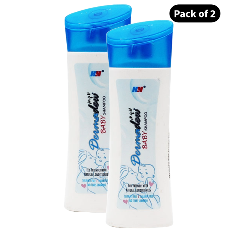 Dermadew Moisturising Baby Shampoo - Pack Of 2 (80ML)