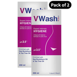 VWash Plus Expert Intimate Hygiene - 200ml (Pack Of 2)