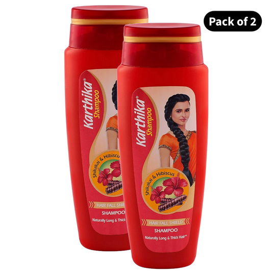 Karthika Shampoo Damage Shield, 80ml (Pack of 2)