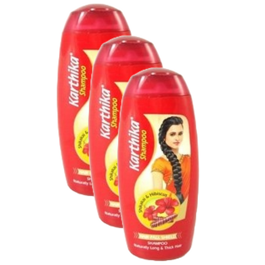 Karthika Damage Shield Shampoo, 35ml (Pack of 3)