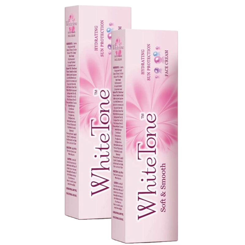 White Tone Soft & Smooth Face Cream - 25gm (Pack Of 2)