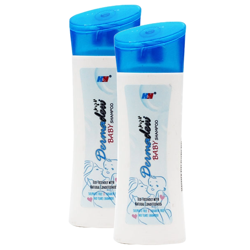 Dermadew Baby Moisturising Shampoo - 80ml (Pack Of 2)