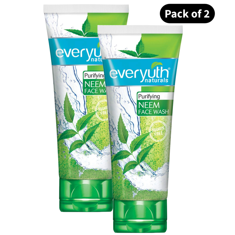 Everyuth Naturals Purifying Neem Face Wash 50 Gm (Pack Of 2)