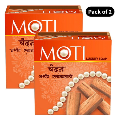 Moti Luxury Sandal Soap - Pack Of 2 (150g)