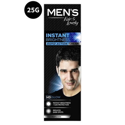 Fair & Lovely Men Instant Fairness Rapid Action Cream - 25 g