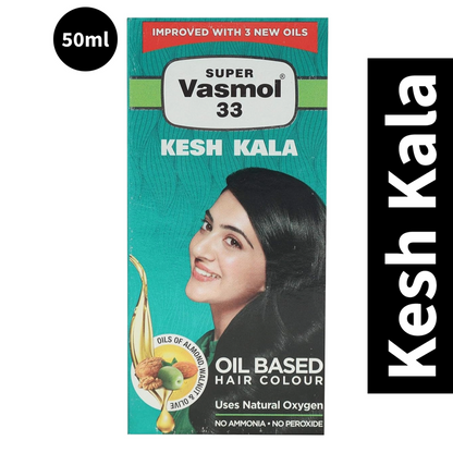 Super Vasmol Hair Oil - 33 Kesh Kala 50ml