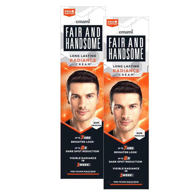 Emami Fair and Handsome Fairness Cream for Men, 15g (Pack Of 2)