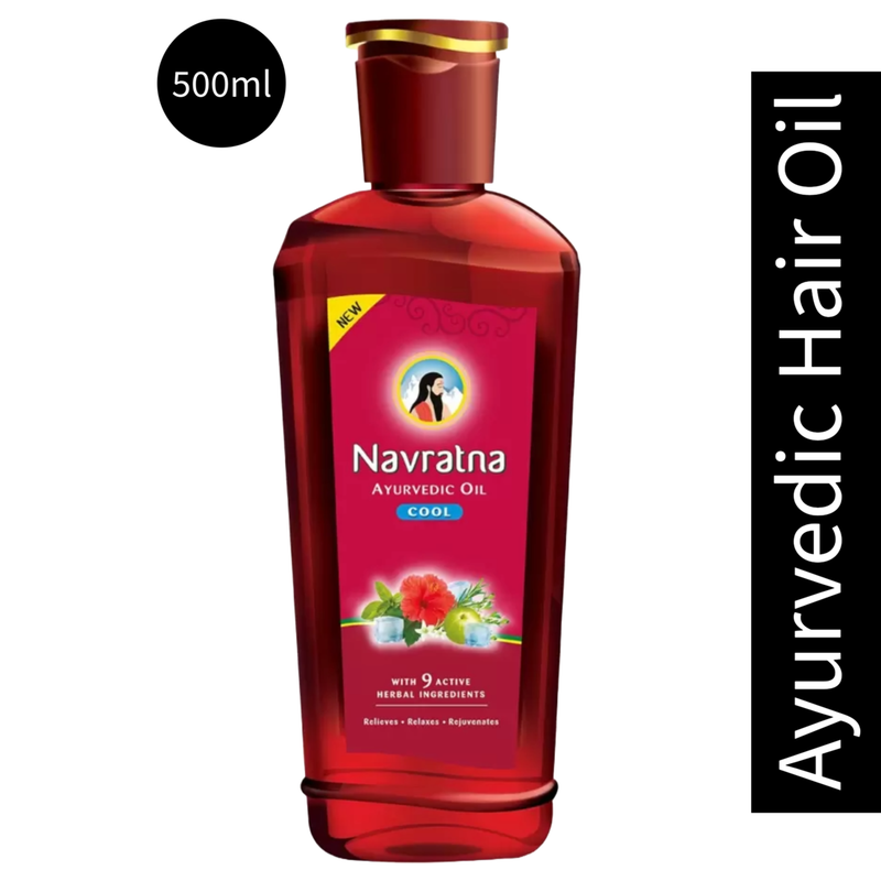 Navratna Ayurvedic Cool Oil - 500ml