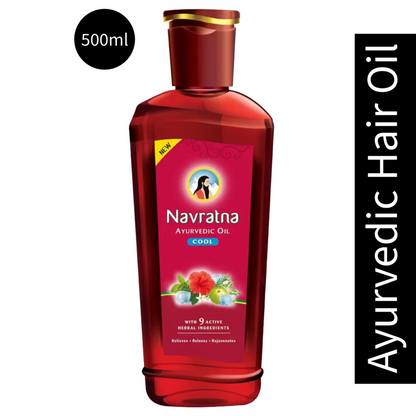 Navratna Ayurvedic Cool Oil - 500ml