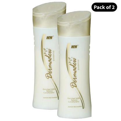 Dermadew Moisturising Shampoo - Pack Of 2 (80ML)