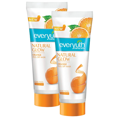 Everyuth Naturals Orange Peel Off Skin 50g - Pack Of 2