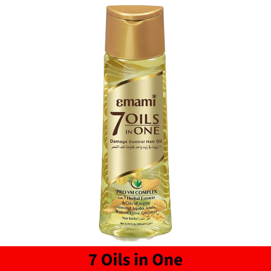 Emami 7 Oils In One Hair Oil Bottle - 100ml