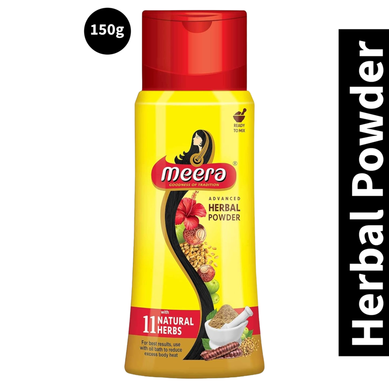 Meera Hair Wash Herbal Powder - 150g