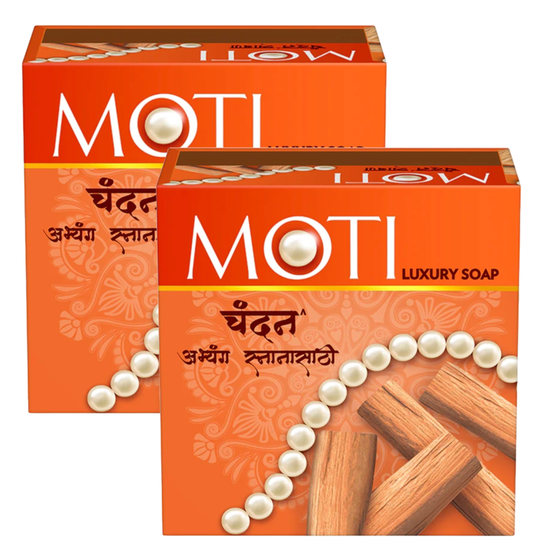 Moti Sandal Luxury Soap - 75g (Pack Of 2)