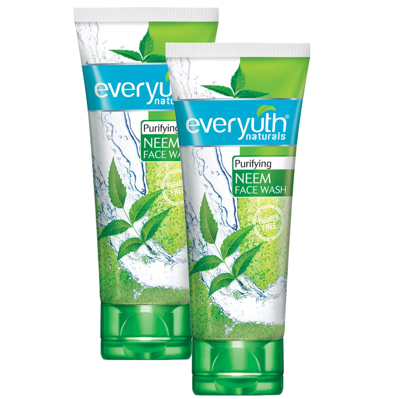 Everyuth Naturals Purifying Neem Face Wash 50g - Pack Of 2