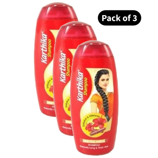 Karthika Hair fall Shield Shampoo 35ml - Pack Of 3